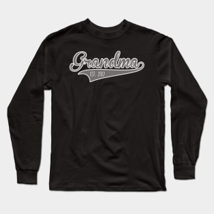 New Grandma Established 2017 Long Sleeve T-Shirt